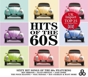 Hits of the 60's, 3 Audio-CDs -  Various