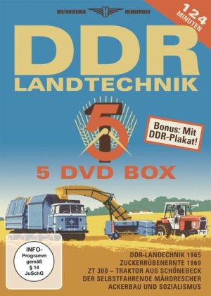 DDR Landtechnik Box, 5 DVDs