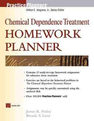 Chemical Dependence Treatment Homework Planner - James R. Finley, Brenda S. Lenz