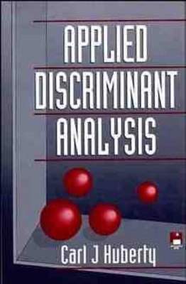 Applied Discriminant Analysis - Carl J. Huberty