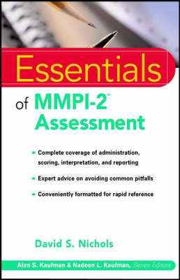 Essentials of MMPI-2 Assessment - David S. Nichols