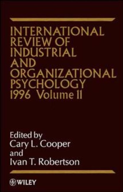 International Review of Industrial and Organizational Psychology 1996, Volume 11 - 