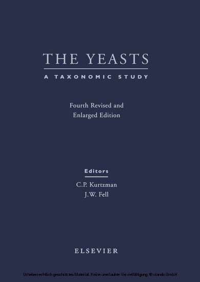 Yeasts - A Taxonomic Study - 