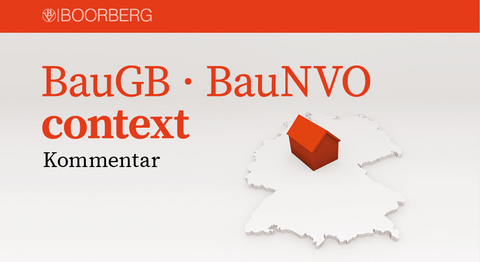 BauGB · BauNVO context - Henning Jäde, Franz Dirnberger