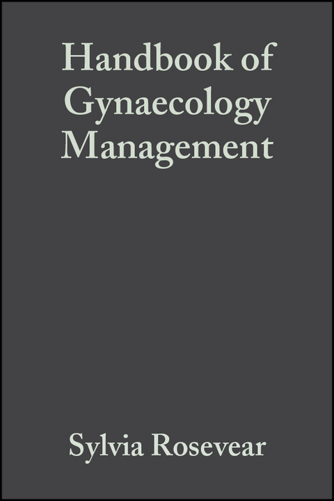 Handbook of Gynaecology Management - 