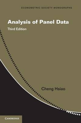 Analysis of Panel Data - Cheng Hsiao