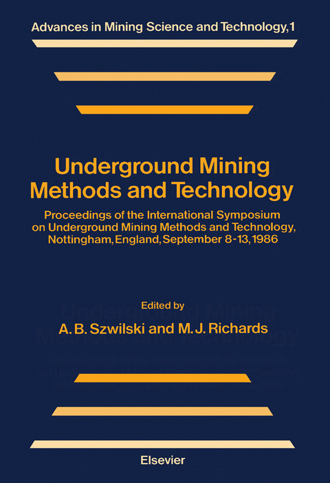 Underground Mining Methods and Technology - 