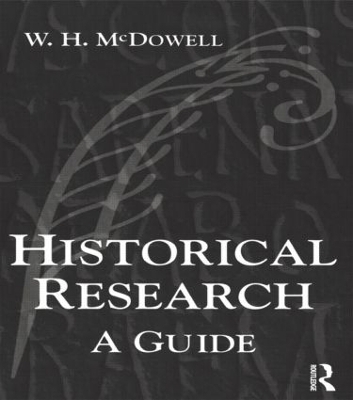 Historical Research - Bill McDowell