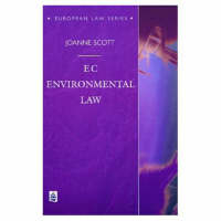 EC Environmental Law - Joanne Scott