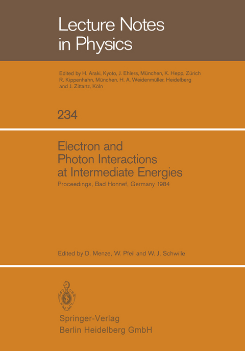 Electron and Photon Interactions at Intermediate Energies - 