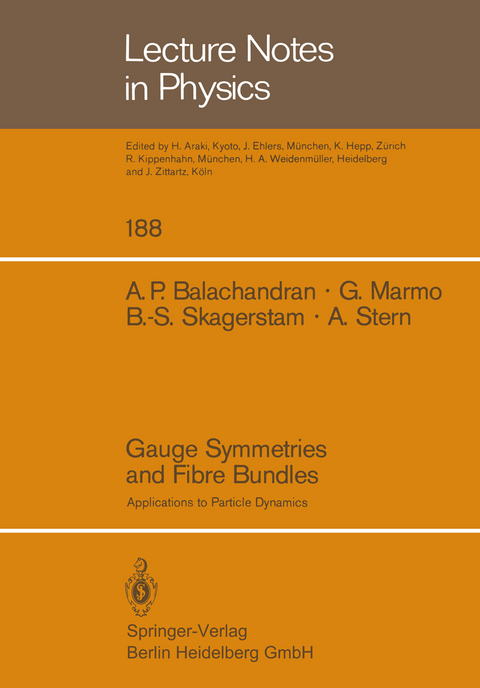 Gauge Symmetries and Fibre Bundles - A.P. Balachandran, G. Marmo, B.-S. Skagerstam, A. Stern