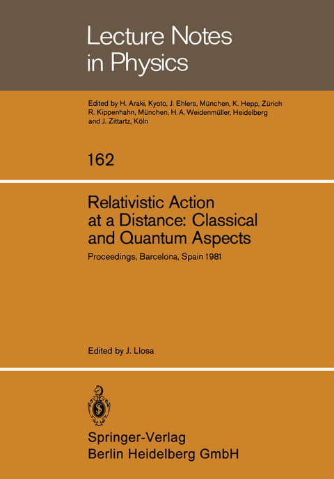 Relativistic Action at a Distance: Classical and Quantum Aspects - 