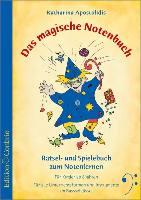 Das magische Notenbuch - Bassschlüssel - 