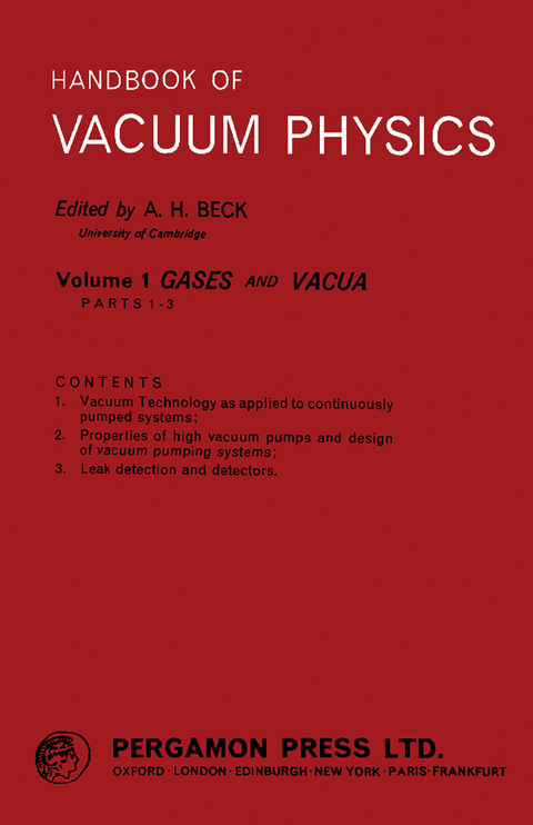 Gases and Vacua - 