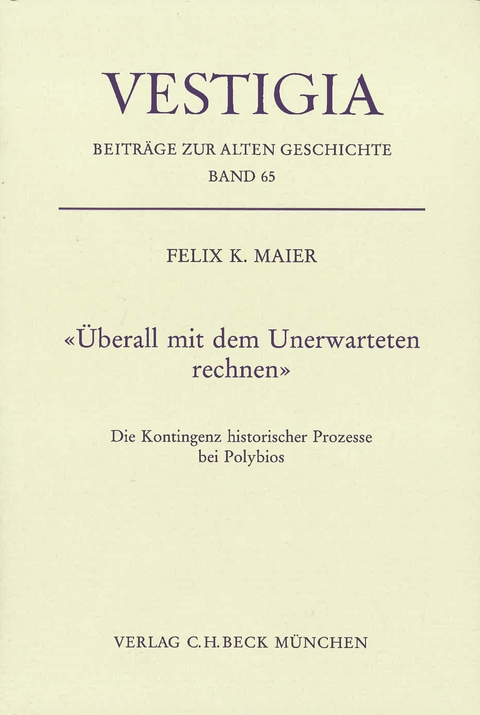 Überall mit dem Unerwarteten rechnen - Felix K. Maier