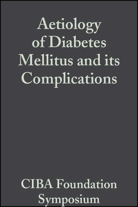 Aetiology of Diabetes Mellitus and its Complications, Volume 15 - 