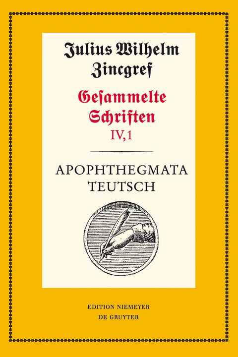 Apophthegmata teutsch - 