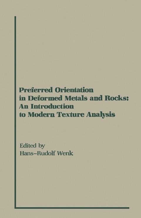 Preferred Orientation in Deformed Metal and Rocks - 