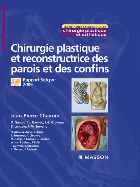 Chirurgie plastique et reconstructrice des parois et des confins -  Jean-Pierre Chavoin