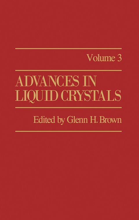 Advances in Liquid Crystals - 