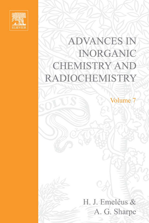 Advances in Inorganic Chemistry and Radiochemistry