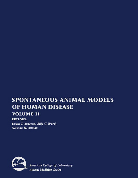 Spontaneous Animal Models of Human Disease - 