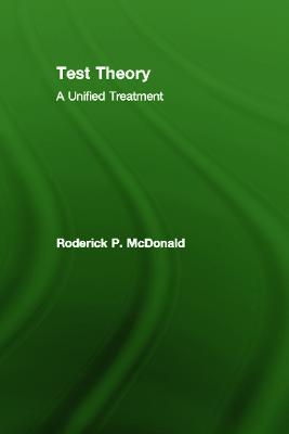 Test Theory - Roderick P. McDonald