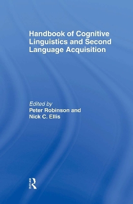 Handbook of Cognitive Linguistics and Second Language Acquisition - 