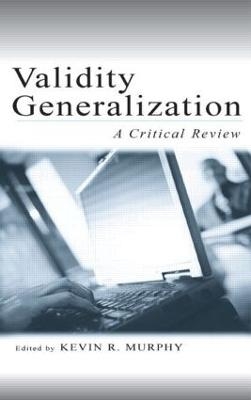 Validity Generalization - 