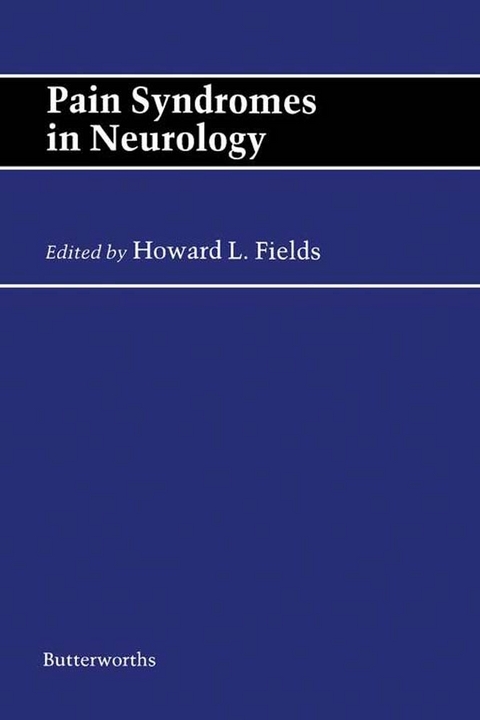 Pain Syndromes in Neurology - 