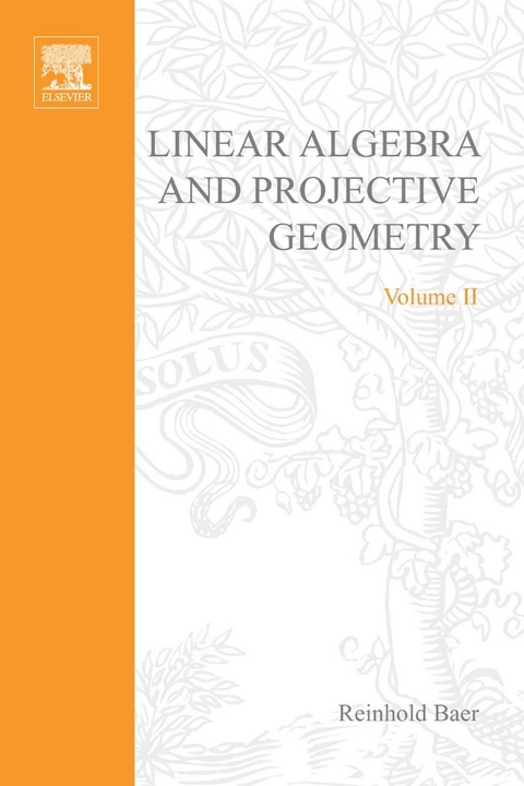 Linear Algebra and Projective Geometry