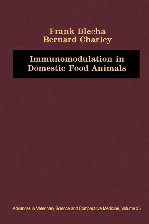 Immunomodulation in Domestic Food Animals - 