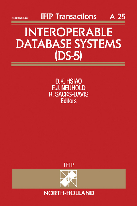 Interoperable Database Systems (DS-5) - 