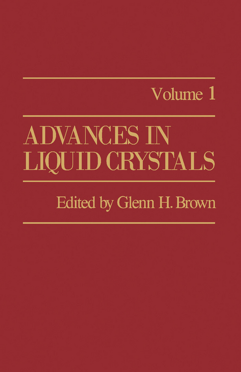 Advances in Liquid Crystals - 