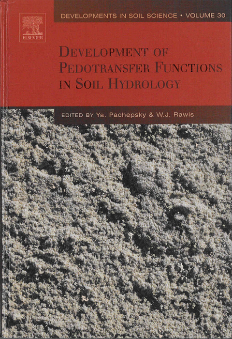 Development of Pedotransfer Functions in Soil Hydrology - 