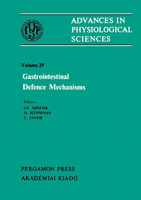 Gastrointestinal Defence Mechanisms - 