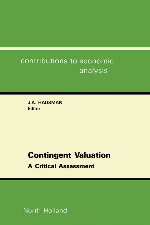 Contingent Valuation - 