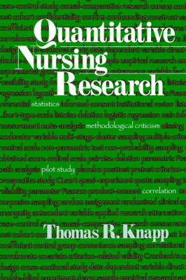 Quantitative Nursing Research - Thomas R. Knapp