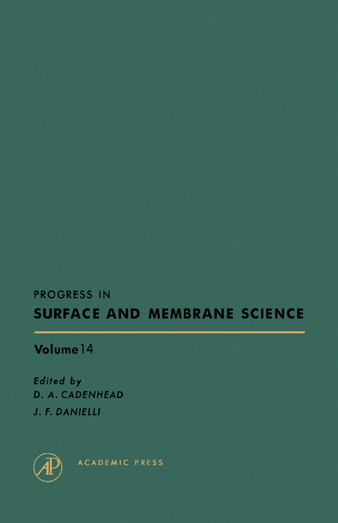 Progress in Surface and Membrane Science - 