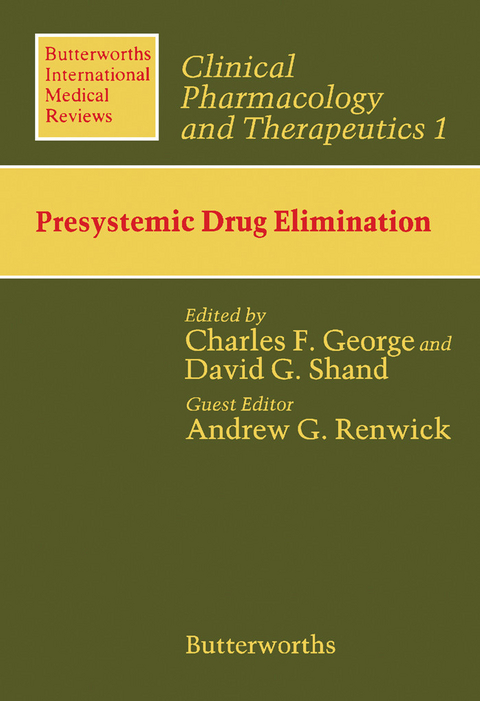 Presystemic Drug Elimination - 