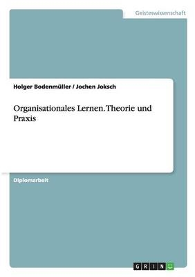 Organisationales Lernen. Theorie und Praxis - Jochen Joksch, Holger BodenmÃ¼ller