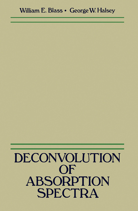 Deconvolution of Absorption Spectra -  William Blass