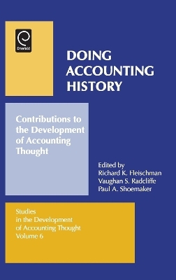 Doing Accounting History - 