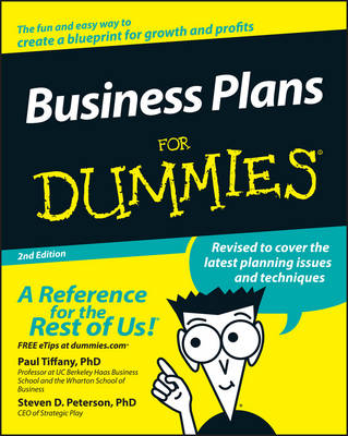 Business Plans For Dummies - Paul Tiffany, Steven D. Peterson