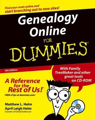 Genealogy Online For Dummies - Matthew L. Helm, April Leigh Helm