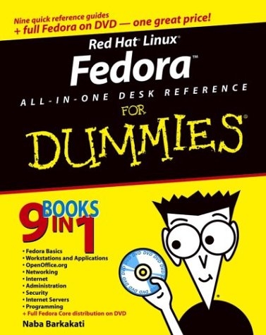 Red Hat Linux Fedora All-in-one Desk Reference for Dummies - Nabajyoti Barkakati