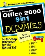 Microsoft Office All in One For Dummies - Greg Harvey, Peter Weverka, John Walkenbach, Alison Barrows, Bill Dyszel