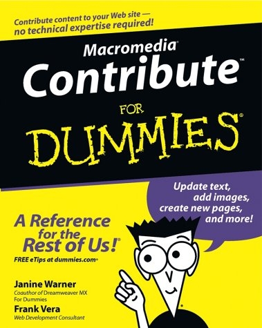 Macromedia Contribute for Dummies - Janine Warner