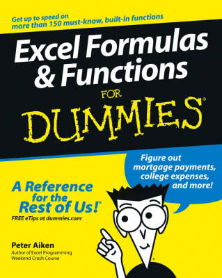 Excel Formulas and Functions For Dummies - Ken Bluttman, Peter G. Aitken