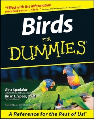 Birds For Dummies - Gina Spadafori, Brian L. Speer